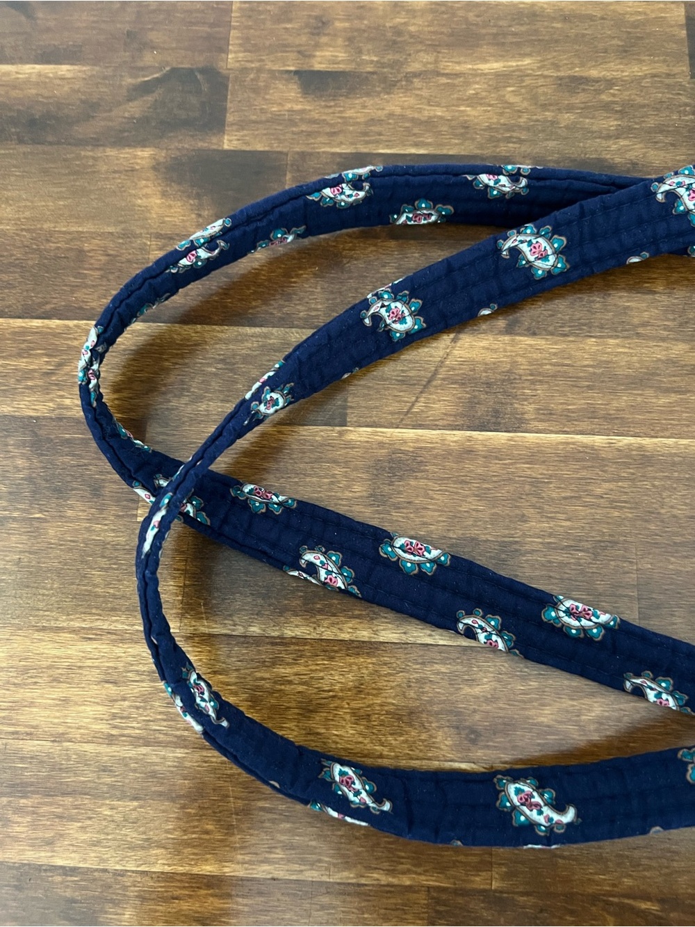 Vera Bradley Vintage Navy Paisley Large Tote - Picture 7 of 9